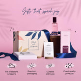 Gleevers Scented Glamour Gift for Women |Gift Box pack of 2 with Perfume(30 ml) & Tennis Bracelet | Birthday Gift, Anniversary Gift, Valentine Gift, Secret Santa Gifts